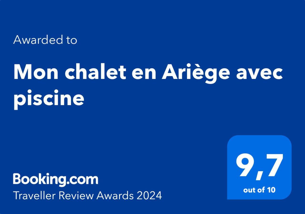 Mon Chalet En Ariege Avec Piscine Daumazan-sur-Arize Phòng bức ảnh